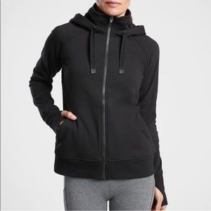 Athleta Triumph Hoodie Black Medium